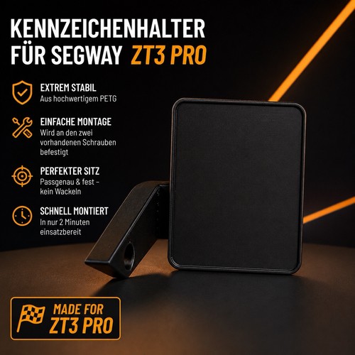 Kennzeichenhalter für segway - kennzeichenhalter,