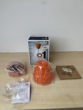 Nordlux Funk 1 Pendelleuchte orange Skandinavisches Design neu Pendelaufhängung