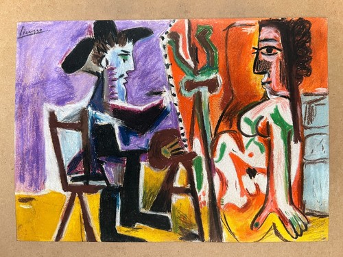 Pablo picasso zeichnung auf - picasso,