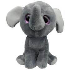 TEDI Kuschelfreund, Elefant mit Glitzeraugen Kuscheltier 27cm Gebraucht