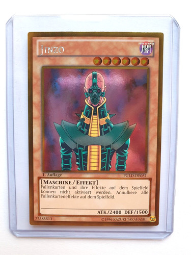 Jinzo pgld de051 - gold-rare, 2