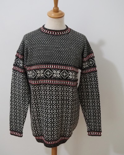 Herren pullover l - pullover, schwarz