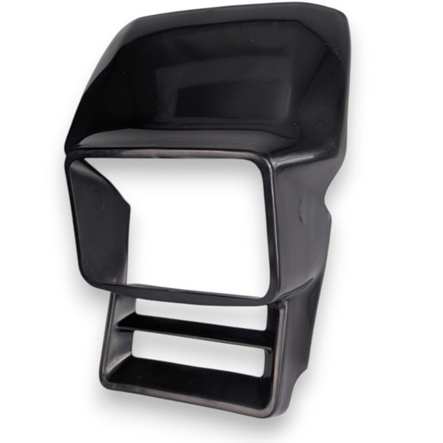 Lampenmaske schwarz für honda - lampenmaske,