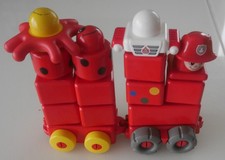 TOP SET: Lego DUPLO PRIMO SET! FEUERWEHR! 15 Teile mit Sonne und Rasselsteinen!