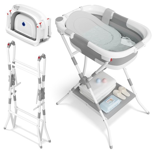 Babybadewanne 3in1 faltbar - , mit