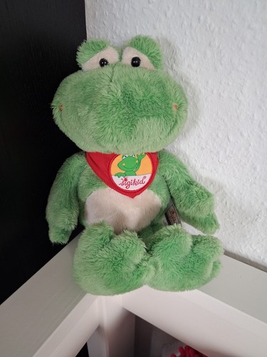 Stofftier kuscheltier frosch - kuscheltier,