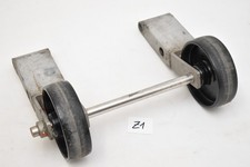 Transportrollen mit Achse ungelenkt  Rad Ø 15cm Rollen Kunststoff Ex. Bundeswehr