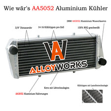 2Reihe 40mm Wasser Kühler