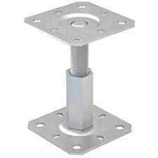 Schwerlast verzinkt verstellbar 100-150 mm erhöhte Pfostenträger DIYUK