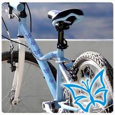 Fahrradaufkleber Schmetterlinge Butterfly Sticker Fahrrad Aufkleber Blumen F034 