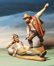 Krippenfiguren Holz geschnitzt