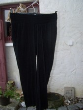 H&M Mama Schlupf- Hose Viskose superweich  Gr. S schwarz