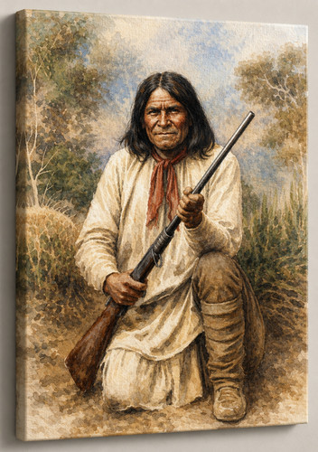 Indianer aquarell portraits - indianer,