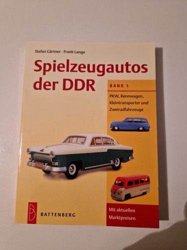 Buch spielzeugautos der ddr - buch,