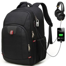 Travel Anti-Diebstahl Business Laptop Rucksack USB Port Schule Computer Tasche