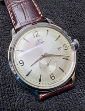 Orient Bambino  Champagner 40,5mm Japan Herren Armbanduhr RA-AP0003S