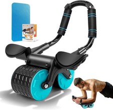 Bauchroller Ab Roller Bauchtrainer für Zuhause mit Ellbogenunterstützung Fitness