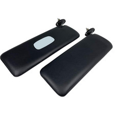 Black Sun Visors With Mirror