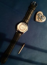 Leder armband uhr - uhr, tropische