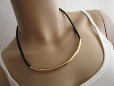 Damen Collier Hals Kette kurz
