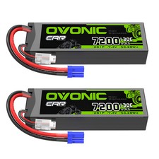 2x Ovonic 7200mAh 2S LiPo Akku