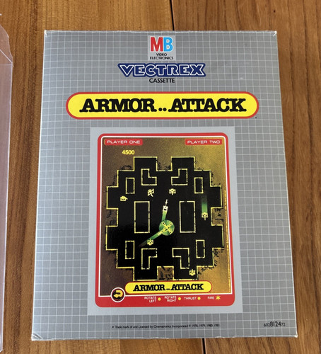 Vectrex armor attack spiel - mb,