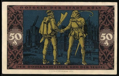 Notgeld köln 1922 50 - notgeld, 1922,