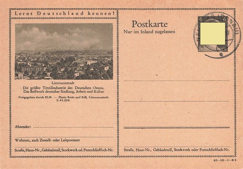 841505 bildganzsache p307 - 841505), dr