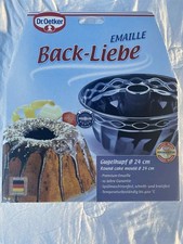Dr. Oetker Back-Liebe Emaille