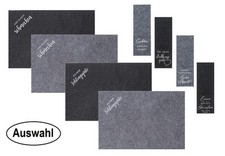 Tischsets und Bestecktaschen