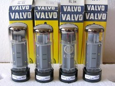 EL34 6CA7 tube Röhre Valvo