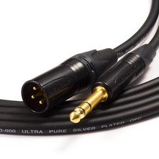 Vandamme Ausbalanciertes Kabel - Neutrik Gold Stecker XLR Auf Buchse Mikrofon /