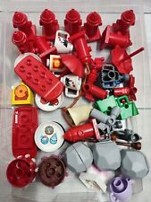LEGO Duplo Zubehör, Feuerlöscher, Hydrant, Fels, Teller, Flamme, und mehr...