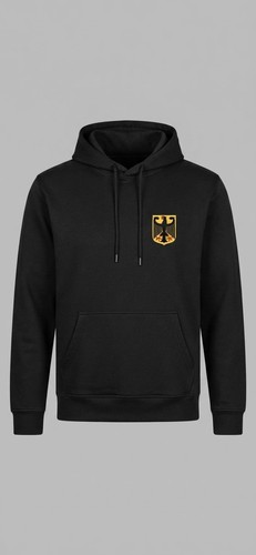 Deutschland hoodie schwarz mit - deutschland,