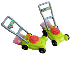 2x Simba Rasenmäher Spielzeug Gartenhelfer Kinder 1x leicher Defekt