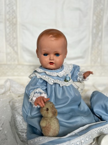 Vintage schildkröt babypuppe - vintage,