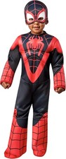 Rubie's Unisex Spider man Miles Morales Deluxe Kleinkind kostüm Verkleidung 3-4✅
