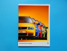 Prospekt / Katalog / Mappe - VW Polo (Typ 6N) - Colour Concept - 11/97