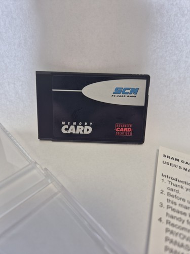 Scm card 256kb sram memory - scm,