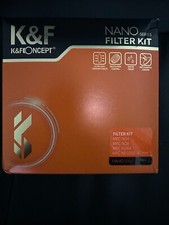 K&F Concept ND Filterset 67mm Neutral Graufilter Set ND4+ND8+ND64+ND1000