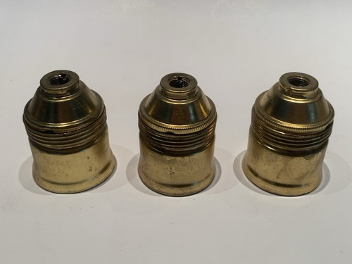 Vintage messing lampenfassung - messing,