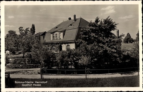 Herrndorf hetzdorf - ak,