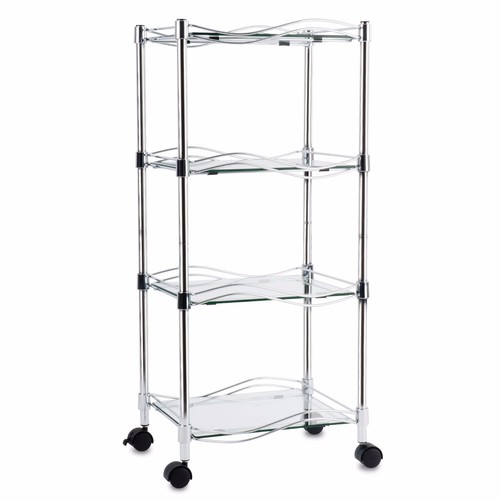Glasregal luna ebenen mit - 4,