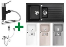 Granitspüle 100x50 cm +