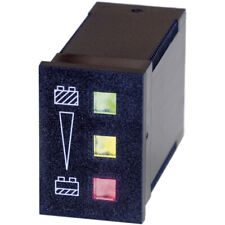 Bauser 3800/008.3.1.0.1.2-003  grün: ≥ 24 V, gelb: < 24 V ≥ 22 V, rot: < 22 V