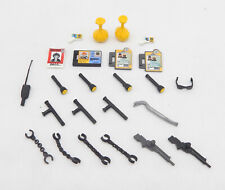 Playmobil Polizei Einbrecher Dieb Ersatzteil Zubehör Fahndungsbild Schlagstock..