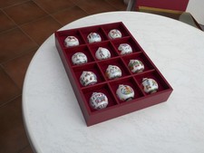 Hutschenreuther Miniatur Weihnachtskugeln 1986 - 1997 Sammel-Edition Set limitie
