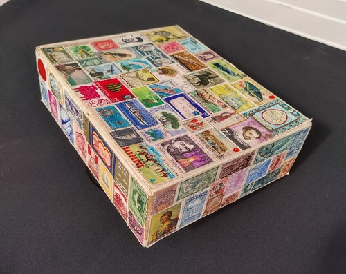 Briefmarken nachlass kiste - briefmarken,