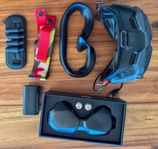 DJI FPV Goggles V2 - mit iFlight Crystal HD Patch + Akku