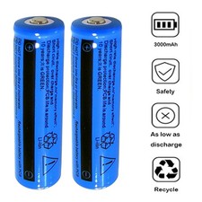 2Pcs/Set 18650 Lithium